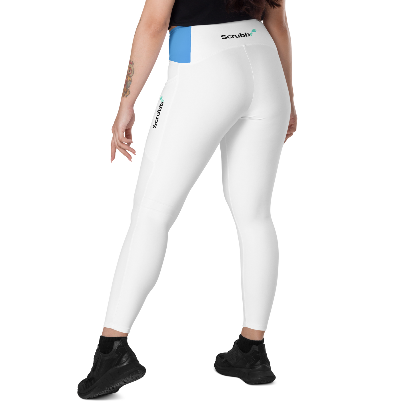 Crossover Leggings w/ Pockets