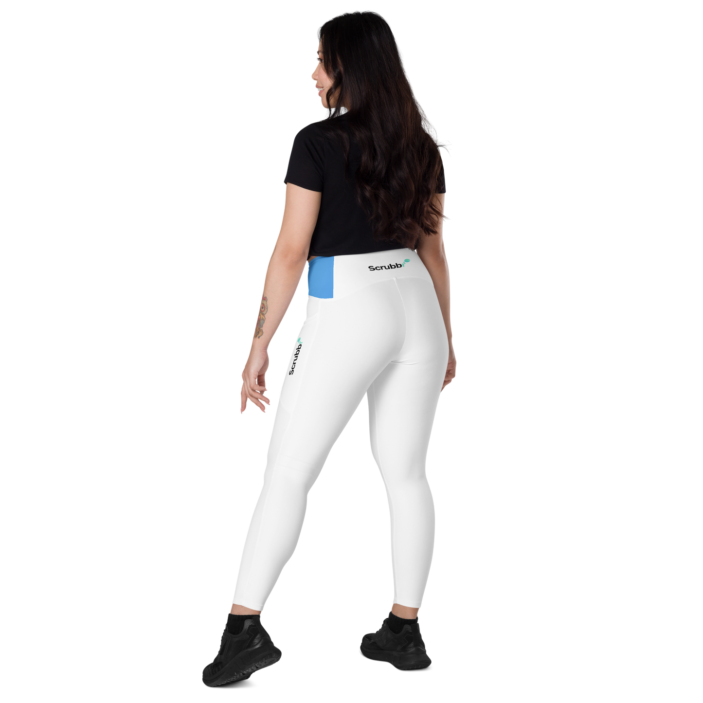 Crossover Leggings w/ Pockets