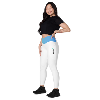 Crossover Leggings w/ Pockets