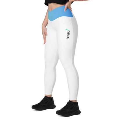 Crossover Leggings w/ Pockets