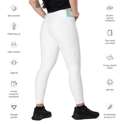 Crossover Leggings w/ Pockets